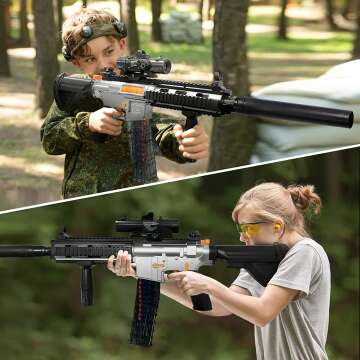 Automatic Toy Gun for Kids