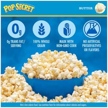 Pop Secret 100 Calorie Butter Microwave Popcorn 48 Bags