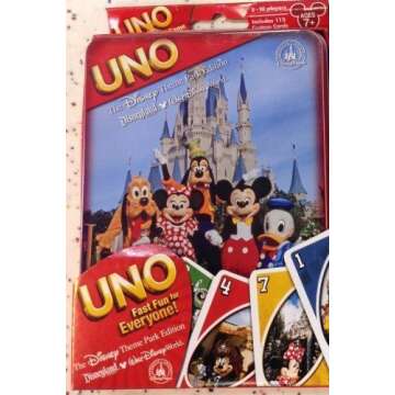 UNO Disney Theme Park Edition