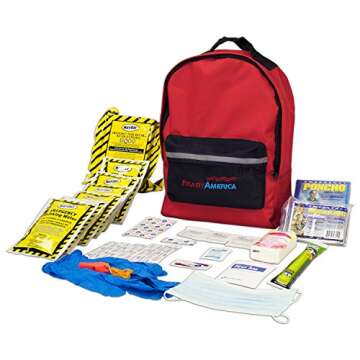 Ready America 70180 72 Hour Emergency Kit - Essential Supplies