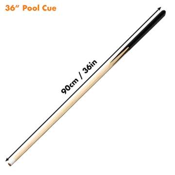 Genubi Industry 36 Inch Pool Cue Stick/Billiard House Cue Stick, Kids Pool Stick Set of 2, Short Pool Stick for Tight Space, Hardwood Small Pool Cue for Kids