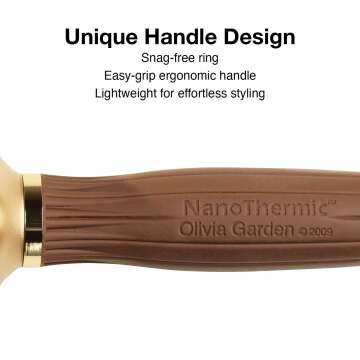 Upgrade Your Styling: Olivia Garden NanoThermic Round Brush 🌟