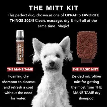 Pride & Groom THE MITT KIT: Waterless Dog Bath & Cleanse