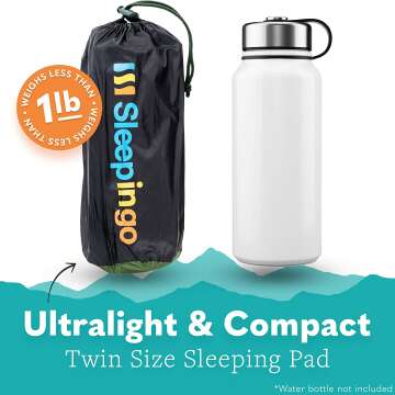 Sleepingo Ultralight Sleeping Pad for Camping