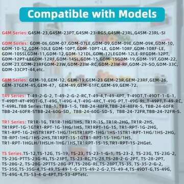 Fuzqq 800393 Temperature Control Kit Compatible with True Refrigerators Parts,Freezer Thermostat,Refrigerator Thermostat,Replace 800306,831932,461387,Fit TC,TSD,T Series,GDM,GEM,G4SM