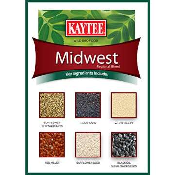 Kaytee Midwest Regional Wild Bird Food, 7 Pound