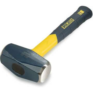 3-Pound Sledge Hammer with Fiberglass Handle