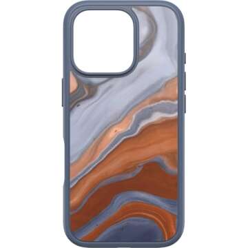 Stylish OtterBox iPhone 16 Pro Case in High Desert Marble