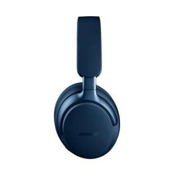 Bose QuietComfort Ultra Bluetooth Headphones, Wireless Headphones with Spatial Audio, Over Ear Noise Cancelling Headphones with Mic, Up to 24 Hours of Battery Life, Lunar Blue - Limited Edition Color