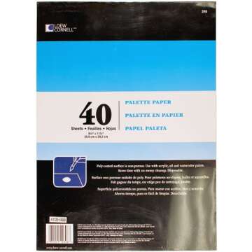 Loew Cornell 398, Palette Paper Pad, 40 Sheets