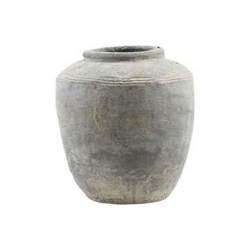 House Doctor vase, Rustic, Concrete, Gray, Dm: 23 cm, H: 27 cm