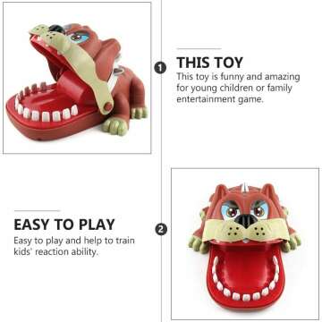 Funny Dog Biting Toy Game