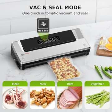 Bonsenkitchen Fast-Compact Vacuum Sealer Machine