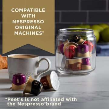 Peet's Espresso Pods Bundle: Dark & Medium Roasts 80ct