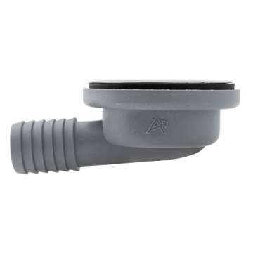 Ambassador Marine Flush Drain with Brushed Finish