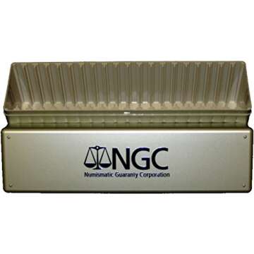 NGC Plastic Storage Box for 20 Slab Coin Holders