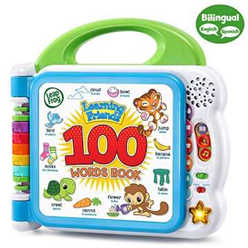 LeapFrog Learning Friends 100 Words Book - Interactive Fun for Kids