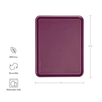 KitchenAid Classic Cutting Board - Non Slip Beetroot