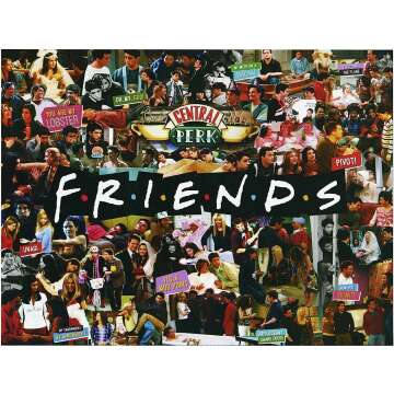 Friends TV Show Collage 1000 Piece Puzzle