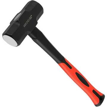 MAXPOWER 4lb Sledge Hammer with Fiberglass Handle