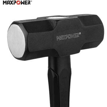 MAXPOWER 4lb Sledge Hammer with Fiberglass Handle