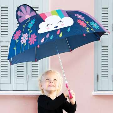 Stephen Josheph Gifts unisex child Stephen Joseph Pop Up Umbrella, Rainbow, One Size US