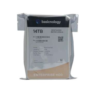 14TB Basicnology SATA Datacenter HDD - Renewed