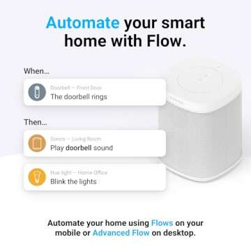 Homey Pro | Smart Home Hub for Home Automation – Features Z-Wave Plus, Zigbee, Wi-Fi, BLE, Infrared, Matter & Thread. Compatible with Apple Siri, Amazon Alexa & Google Home.