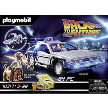 Playmobil Back to The Future Delorean