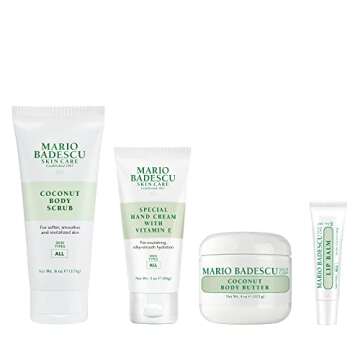 Mario Badescu Best of Body Essentials Kit - 4 Piece Skincare Gift Set