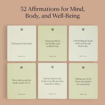 Intelligent Change Mindful Affirmation Cards for Health and Wellbeing