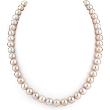 AAAA Pink Freshwater Pearl Necklace