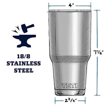 YETI 30 oz Rambler Tumbler - Cosmic Lilac