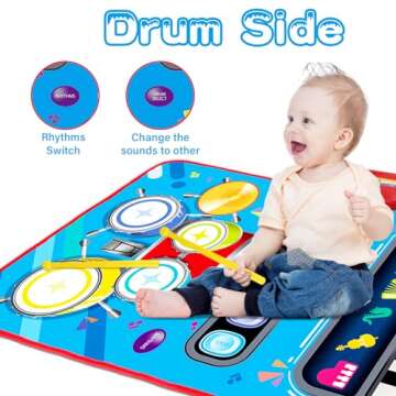 Baby Musical Mat: Perfect 1st Birthday Gift for Boys & Girls