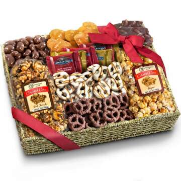Chocolate Caramel Gift Basket