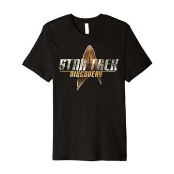 Star Trek Discovery Delta Shield Logo Premium T-Shirt