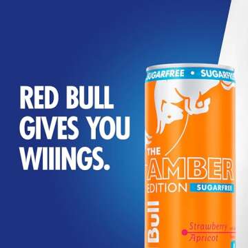 Red Bull Amber Edition Sugar Free - 24 Cans