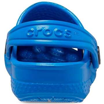 Crocs Classic Littles Clogs, Baby Shoes for Girls and Boys BBT, Blue Bolt, US 2-3 Unisex Infant