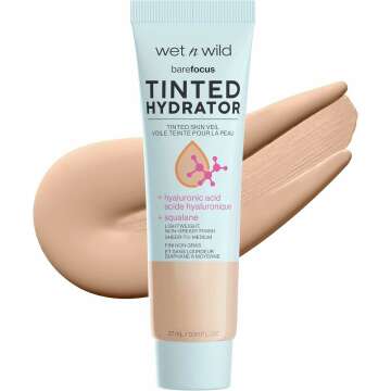 Wet N Wild Bare Focus Tinted Hydrator | Matte Finish for Glowing Skin