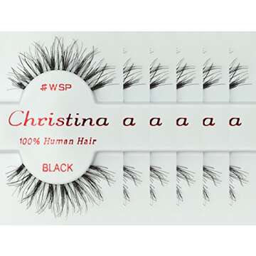 6packs Eyelashes - WSP by Christina