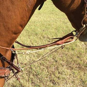 Martin Saddlery Phil Haugen German Martingale Roping Rein