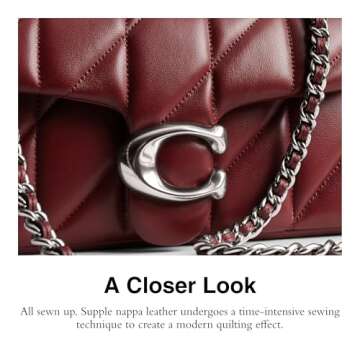 COACH Tabby Shoulder Bag 20, LH/Dark Ruby