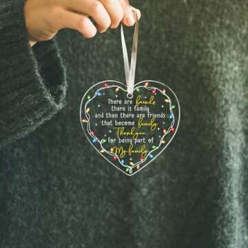 Friends Christmas Ornaments - Perfect Gifts for Besties