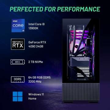 Skytech Gaming Azure i9-13900K RTX 4090 Gaming PC