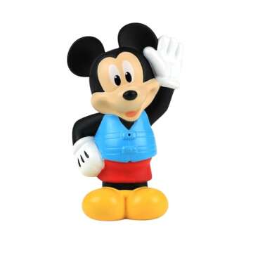 Disney Junior Mickey Mouse Bath Toy Set, Includes Mickey Mouse, Donald Duck, and Pluto Water Toys, Kids Toys for Ages 3 Up by Just Play