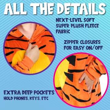 Bouncing Tiger Pajama Set - Funziez! Unisex S