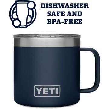 YETI 14 oz Mug - Insulated Stainless Steel Travel Mug