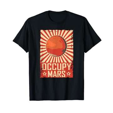 Retro Occupy Mars T-Shirt