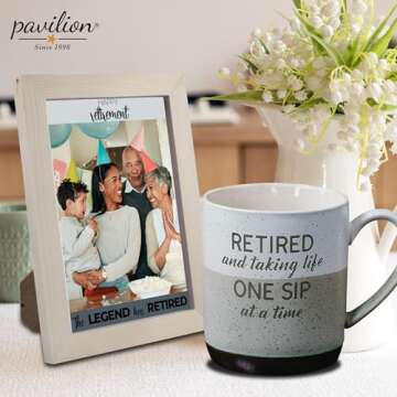 Pavilion Retirement Coffee Mug – Celebrate New Beginnings