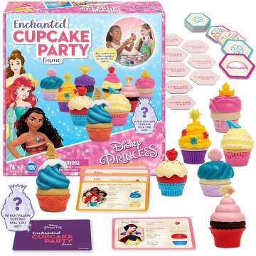 Disney Princess Cupcake Party Game for Kids & Adults 🎂